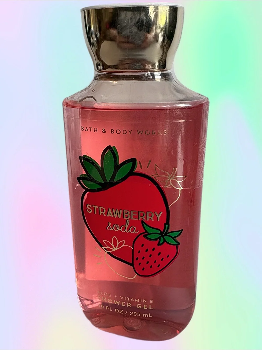 Bath & Body Works Strawberry Soda Shower Gel - New